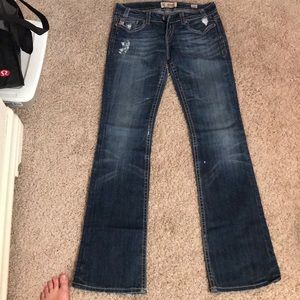 Women’s designer boot cut jeans